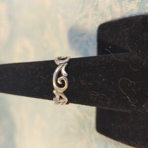 Sterling Silver Swirl Ring
